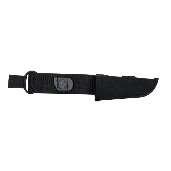 CUTIT CU LAMĂ FIXĂ - TACTICAL SRT - OȚEL INOXIDABIL - MORAKNIV® - NEGRU