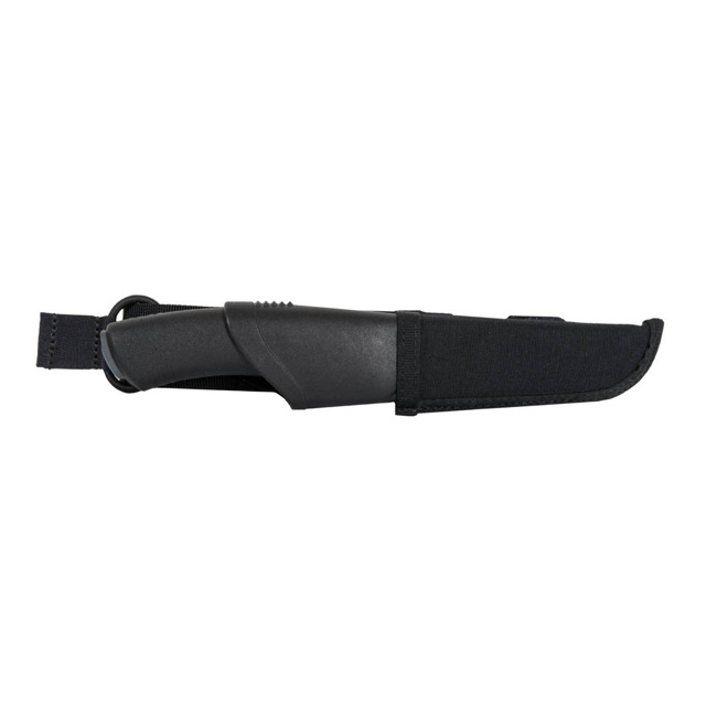 CUTIT CU LAMĂ FIXĂ - TACTICAL SRT - OȚEL INOXIDABIL - MORAKNIV® - NEGRU