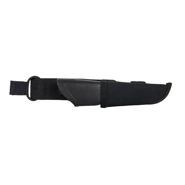 CUTIT CU LAMĂ FIXĂ - TACTICAL SRT - OȚEL INOXIDABIL - MORAKNIV® - NEGRU