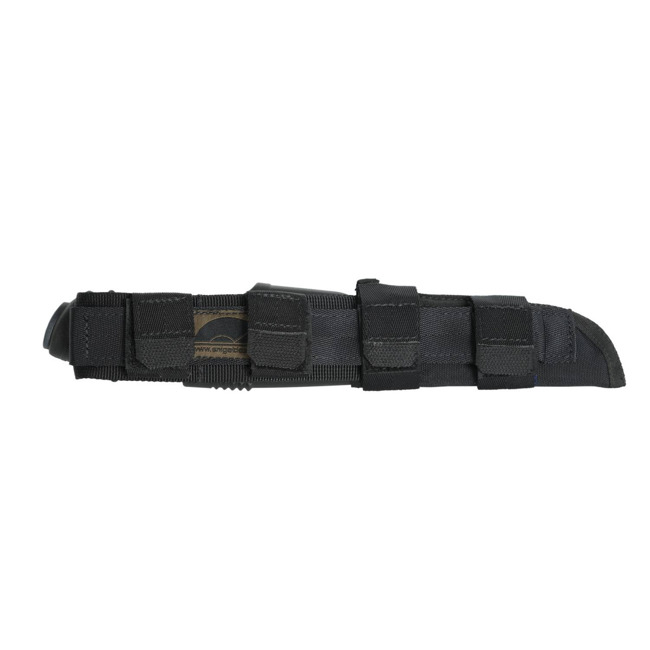 CUTIT CU LAMĂ FIXĂ - TACTICAL SRT - OȚEL INOXIDABIL - MORAKNIV® - NEGRU