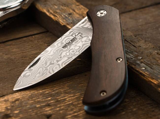 CUTIT DAMASCUS EXSKELIBUR II COCOBOLO - BOKER PLUS