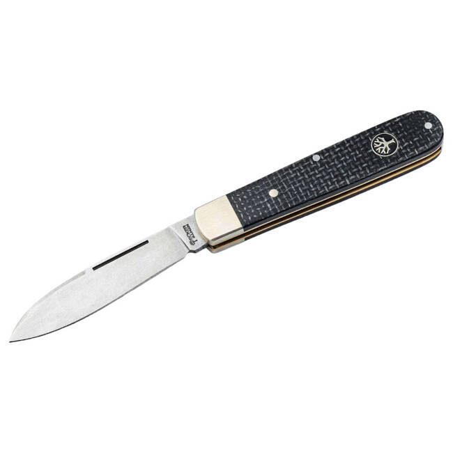 CUTIT DE BUZUNAR "BARLOW PRIME JUTE MICARTA BLACK" - BOKER