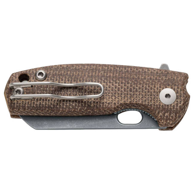 CUTIT DE BUZUNAR - „Baby Core Micarta Brown” - FOX KNIVES