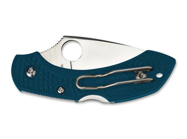 CUTIT DE BUZUNAR "DRAGONFLY 2" - BLUE - SPYDERCO