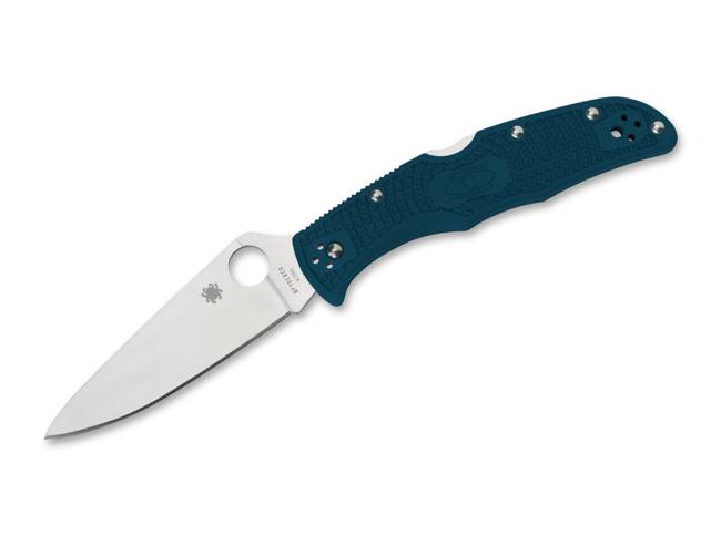 CUTIT DE BUZUNAR "ENDURA 4" - BLUE - SPYDERCO