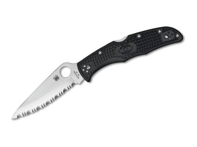 CUTIT DE BUZUNAR "ENDURA 4 LIGHTWEIGHT SERRATED" - SPYDERCO