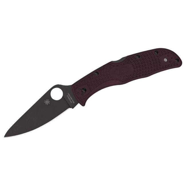 CUTIT DE BUZUNAR "EndelaLightweight Micro-Melt PD#1 Black Blade Sprint Run"- SPYDERCO