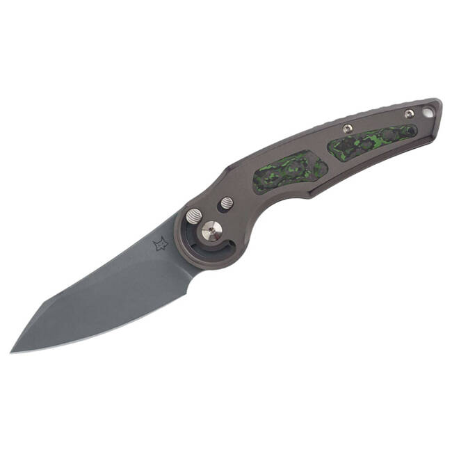 CUTIT DE BUZUNAR JUPITER TITANIUM CF JUNGLE WEAR - FOX KNIVES