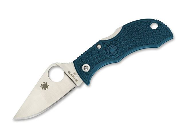 CUTIT DE BUZUNAR "MANBUG" - BLUE - SPYDERCO