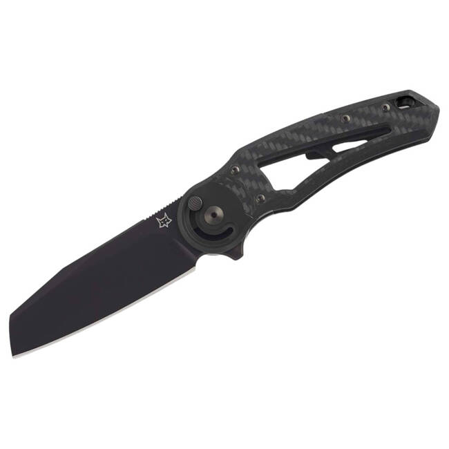 CUTIT DE BUZUNAR METAMORPHOSIS WHARNCLIFFE M390 CF BLACK PVD - FOX KNIVES