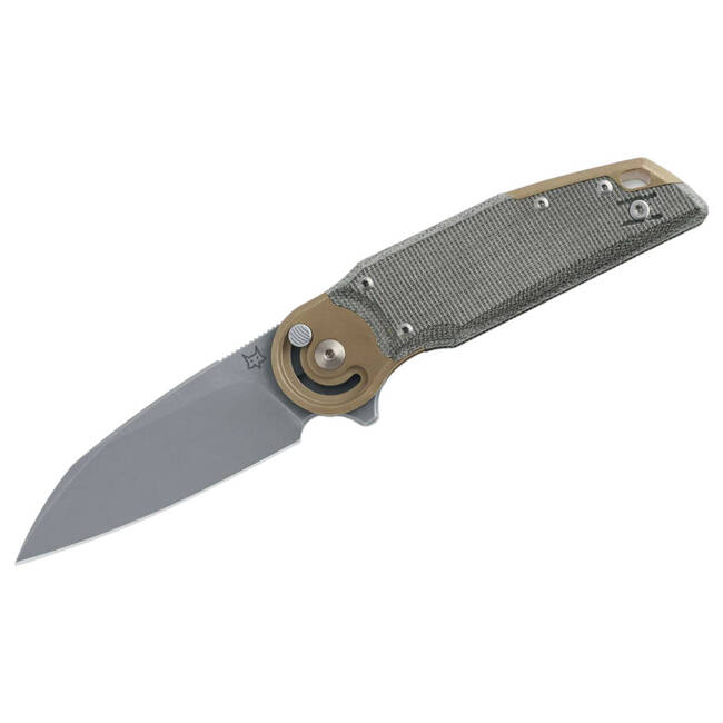 CUTIT DE BUZUNAR METAMORPHOSIS WHARNCLIFFE M390 MICARTA GREEN - FOX KNIVES