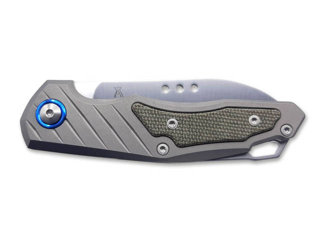 CUTIT DE BUZUNAR "ROOT TITANIUM GREEN MICARTA" - MKM