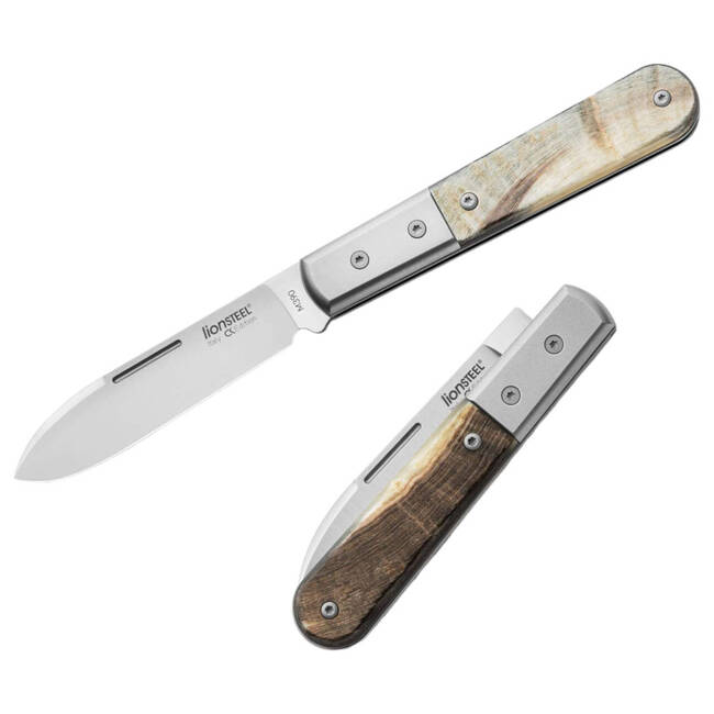 CUTIT DE BUZUNAR - "Roundhead Barlow Ram Horn" - LionSteel