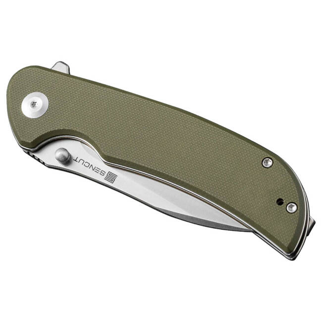 CUTIT DE BUZUNAR - "SENCUT Borzam G10 OD Green" - Böker 