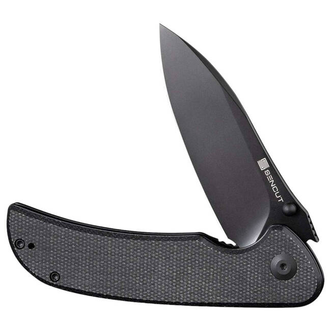 CUTIT DE BUZUNAR - "SENCUT Borzam Micarta All Black" - Böker 