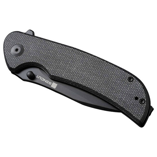 CUTIT DE BUZUNAR - "SENCUT Borzam Micarta All Black" - Böker 