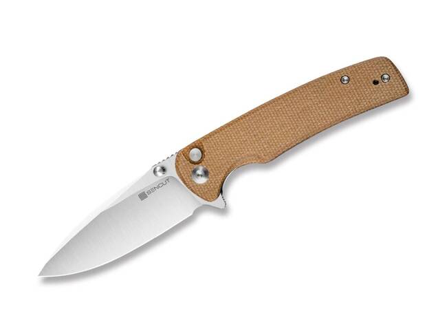 CUTIT DE BUZUNAR - "SENCUT Sachse Micarta Natural" - Böker 