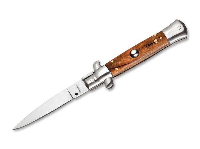 CUTIT DE BUZUNAR "SICILIAN NEEDLE OLIVE WOOD" - BOKER 