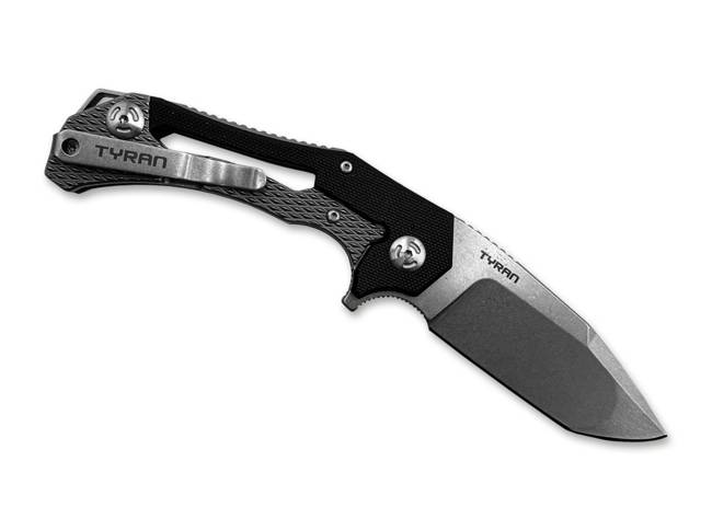 CUTIT DE BUZUNAR "TYRAN STONE BLACK" - BOKER 