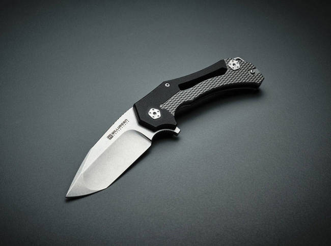 CUTIT DE BUZUNAR "TYRAN STONE BLACK" - BOKER 