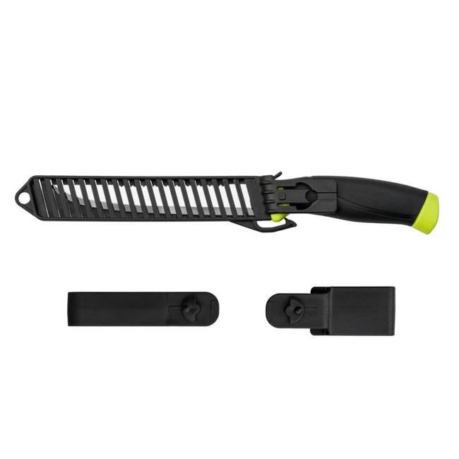 CUTIT DE PESCUIT - "COMFORT SCALER 150" - MORAKNIV® - NEGRU/LIME