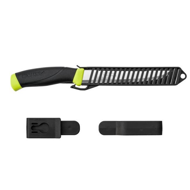 CUTIT DE PESCUIT - "COMFORT SCALER 150" - MORAKNIV® - NEGRU/LIME