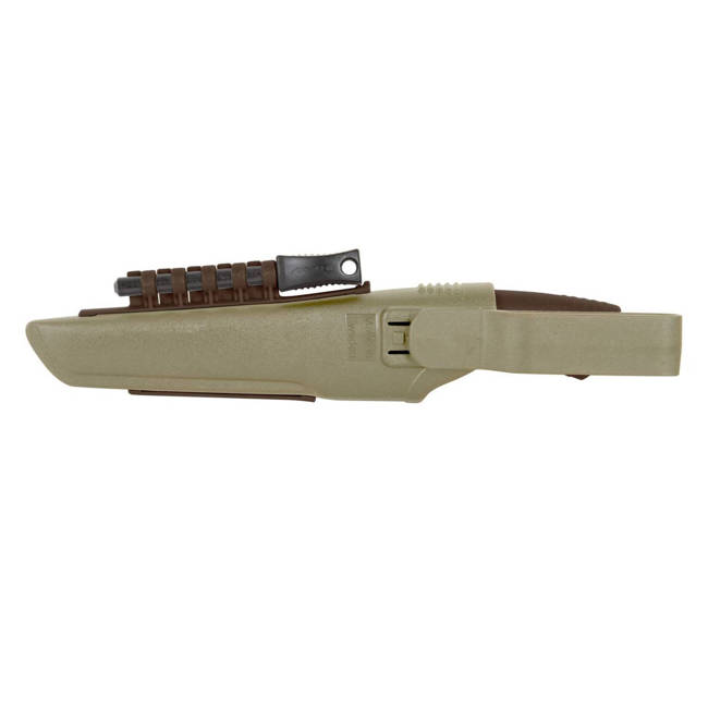 CUȚIT DE SUPRAVIEȚUIRE DESERT BUSHCRAFT - OȚEL INOXIDABIL - KAKI - MORAKNIV®  