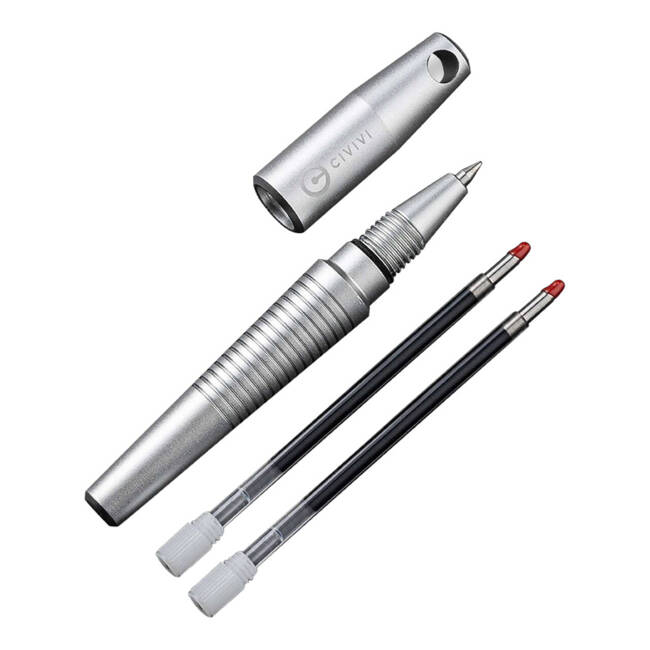 CUTIT EDC BUTTON LOCK ELEMENTUM II STELLAR QUILL PEN COMBO PACK - CIVIVI