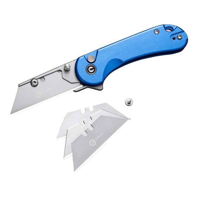 CUTIT EDC ELEMENTUM UTILITY ALUMINUM ALBASTRU - CIVIVI