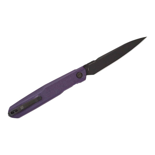 CUTIT EDC G5 METAMORPH BUTTON LOCK G10 VIOLET - REAL STEEL