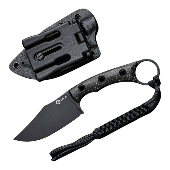 CUTIT EDC MIDWATCH MICARTA NEGRU - CIVIVI