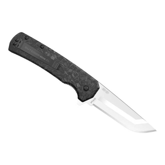 CUTIT EDC RAZOR VX5 3.0" CF G10 NEGRU - OUTDOOR EDGE