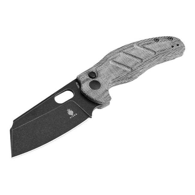 CUTIT EDC SHEEPDOG C01C MICARTA BLACK BUTTON LOCK - KIZER