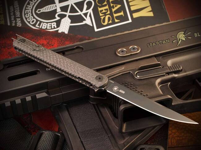 CUTIT EDC SPARTAN NEMEC FOLDER CF - SPARTAN BLADES