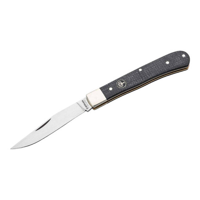 CUTIT EDC TRAPPER UNO JUTE MICARTA BLACK - BOKER