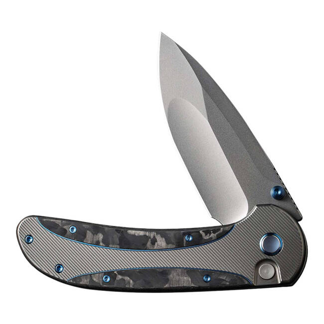 CUTIT EDC ZIZZIT TITANIUM GREY MARBLE CF - WE KNIFE