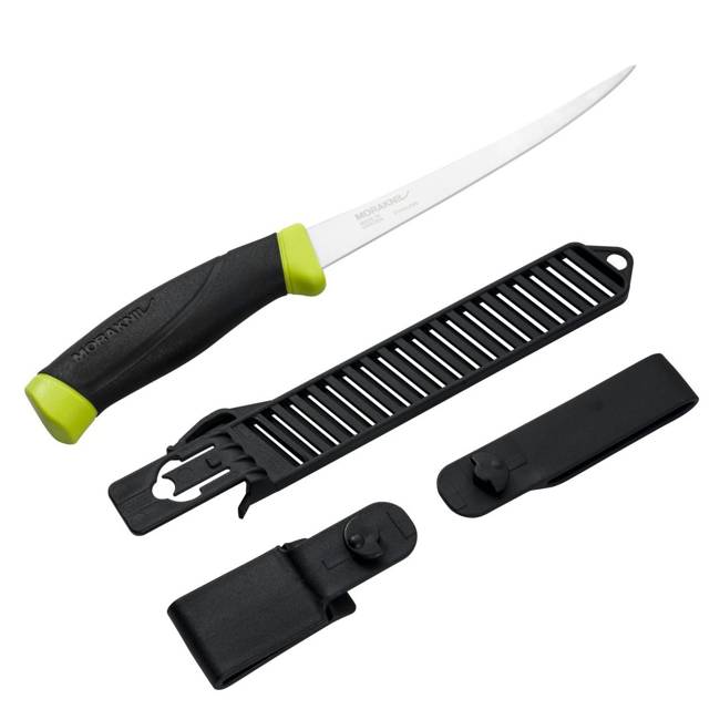 CUTIT "MORAKNIV® FISHING COMFORT FILLET 155" - OTEL INOXIDABIL