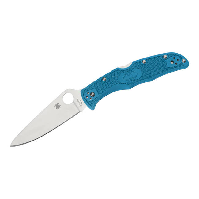 CUTIT PESCARESC ENDURA FLAT GROUND - ALBASTRU - SPYDERCO