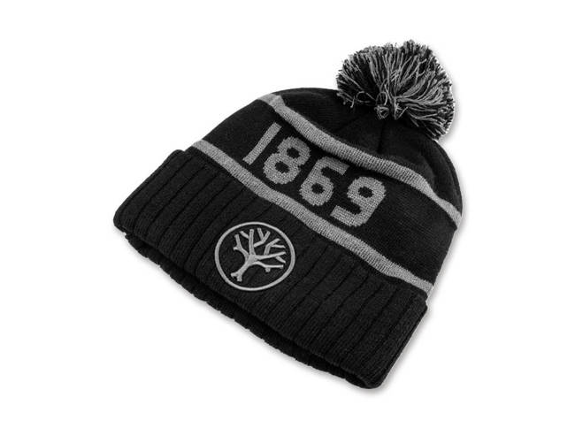 Căciulă Bobble Hat 1869 - Neagră - Boker  