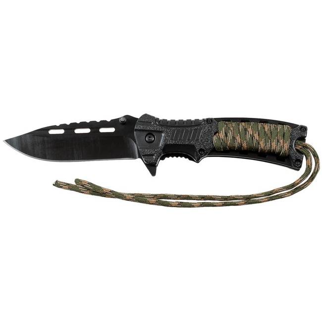 Cutit Jack Knife, utilizare cu o singura mana - Camorope - cu dispozitiv de aprindere a focului - Fox Outdoor 