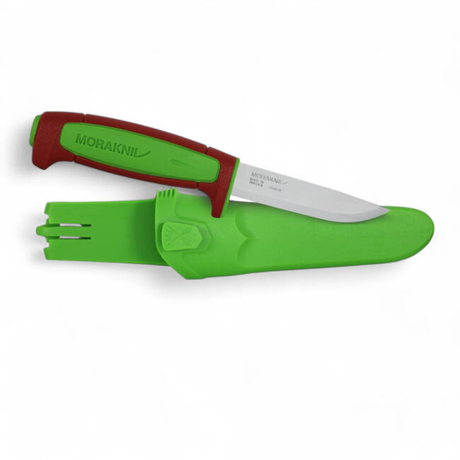 Cutit Morakniv BASIC 511 - Carbon otel - Ivy Green/Dala Red