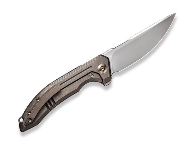 Cutit de buzunar Quixotic Titanium Bronze - WE Knife®