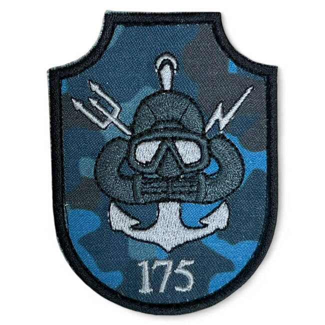 Emblema pentru Divizionul 175 Nave Scafandri de Lupta - combat (camuflaj) forte navale