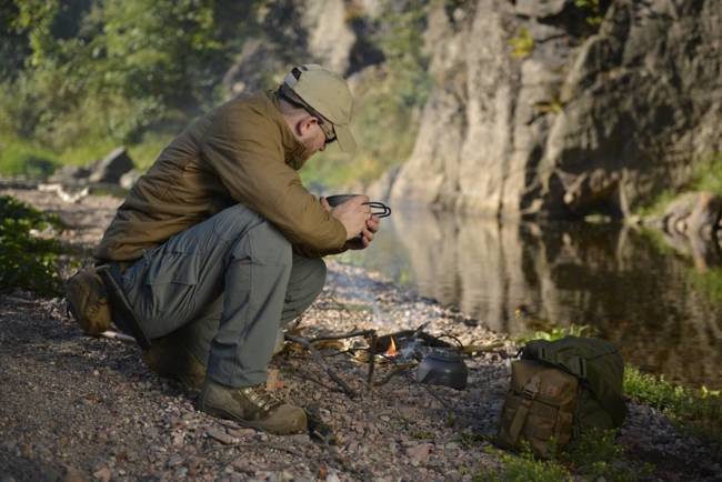 GEACA WOLFHOUND - IZOLAȚIE CLIMASHIELD® APEX - Helikon-Tex® - VERDE TAIGA