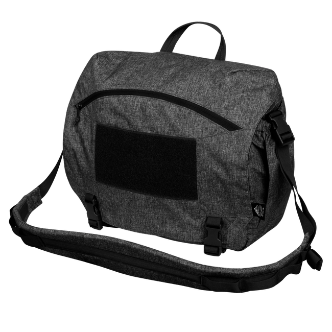 GEANTA DE UMĂR - URBAN COURIER - LARGE - 16 L - Helikon-Tex® - NEGRU-GRI MELANGE