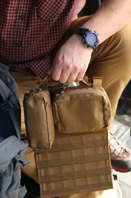 GEANTA EDC INSERT LARGE® - CORDURA® - VERDE OLIVE 