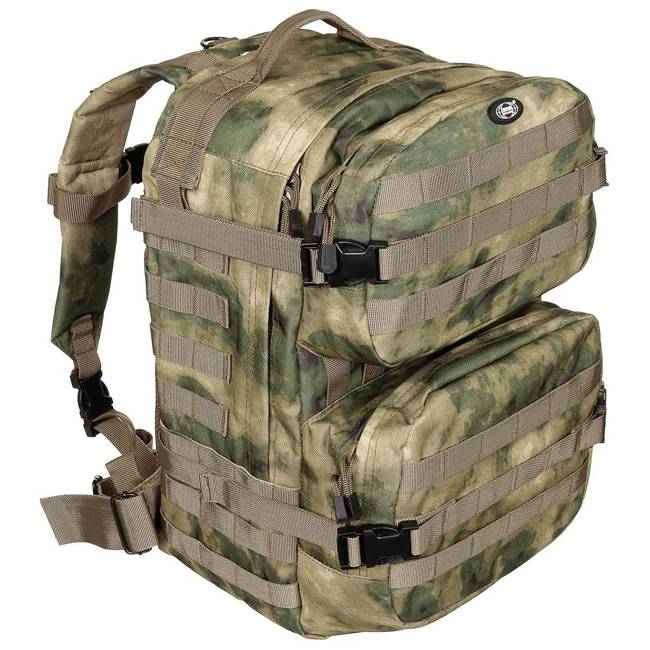 GEANTA, GHIOZDAN, RUCSAC "Assault II" - 40 l - HDT camo FG