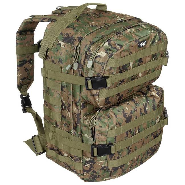 GEANTA, GHIOZDAN, RUCSAC "Assault II" - 40 l - digital woodland