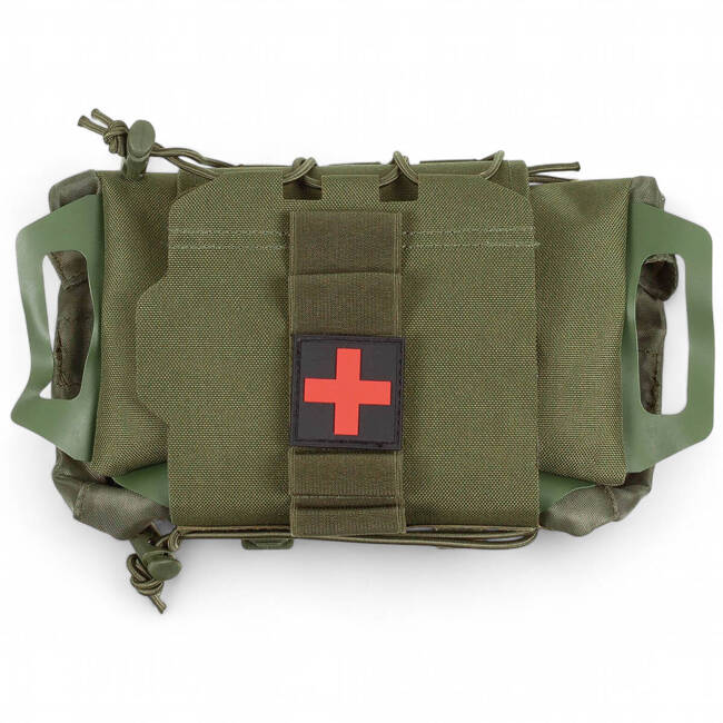 GEANTA, POUCH - PRIM AJUTOR -TACTICAL IFAK - MFH - VERDE OD