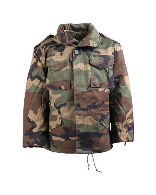 Geaca M65 US Style pentru copii, Woodland